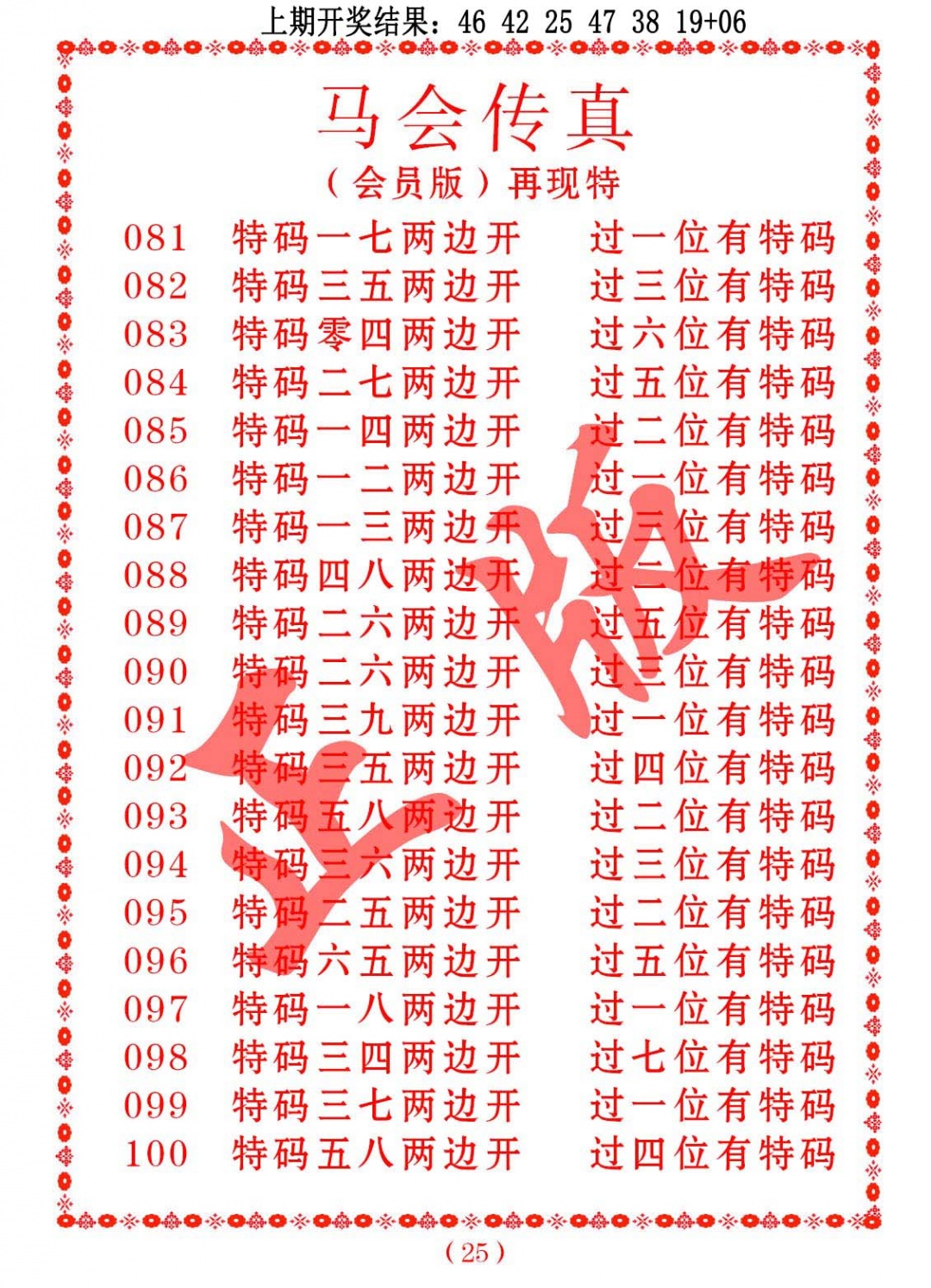 093期马会传真[图]